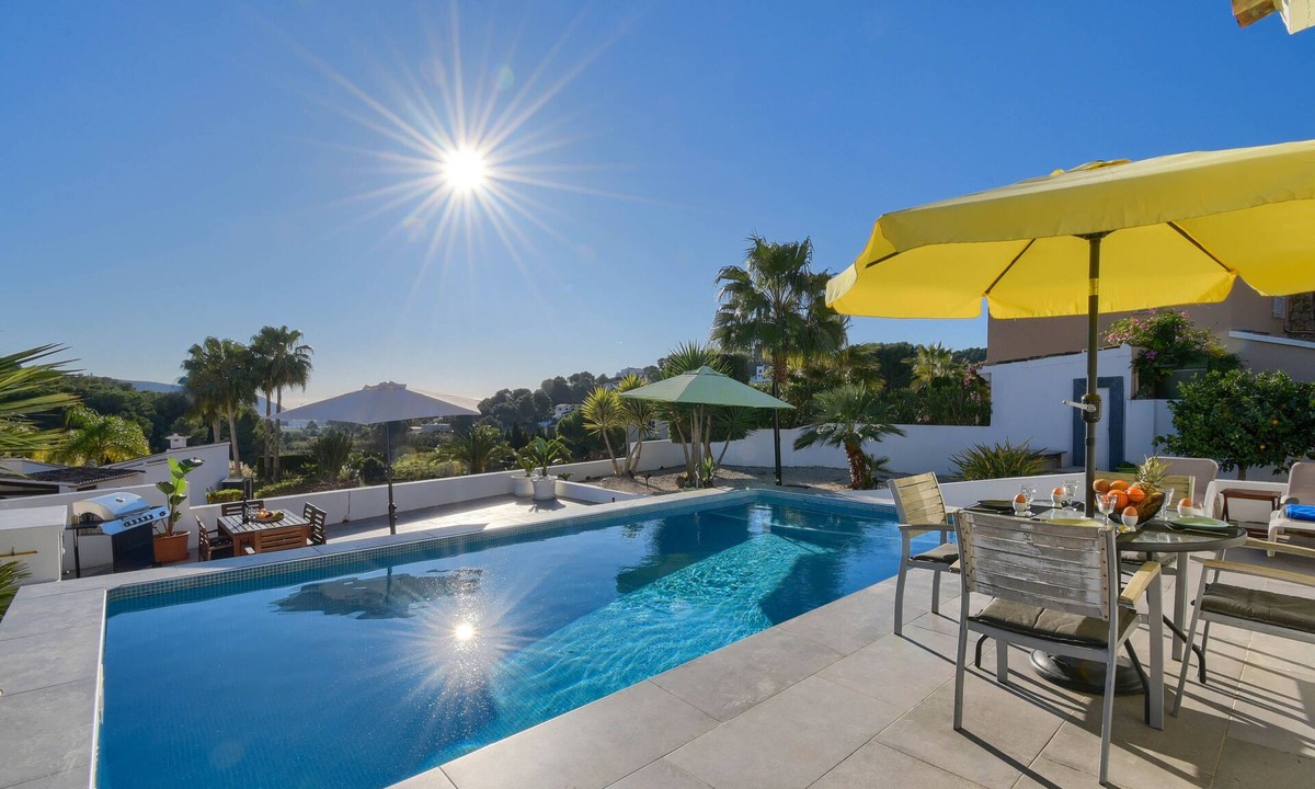 Moraira Villa | Villa in Moraira, Costa Blanca, Spain with private pool for 6 persons