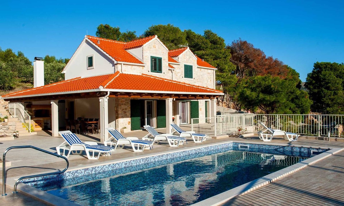 Cove Osibova (Milna) Villa | Villa Island Star with Pool
