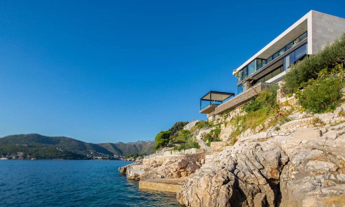 Stikovica Villa | Villa Kovica Waterfront - 7 Bedroom Villa with Annex - Stunning Sea Views