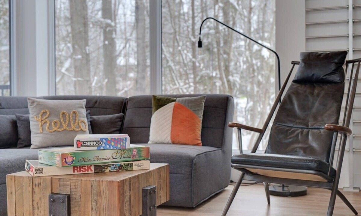 Pont-Rouge Ski Chalet | Villa KUB 61 | Nature Escape Portneuf