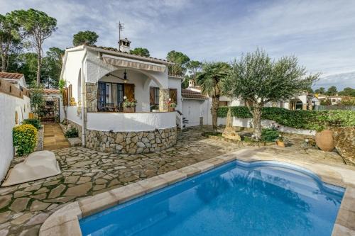 L'Escala House | Villa l'esquirol casa con piscina
