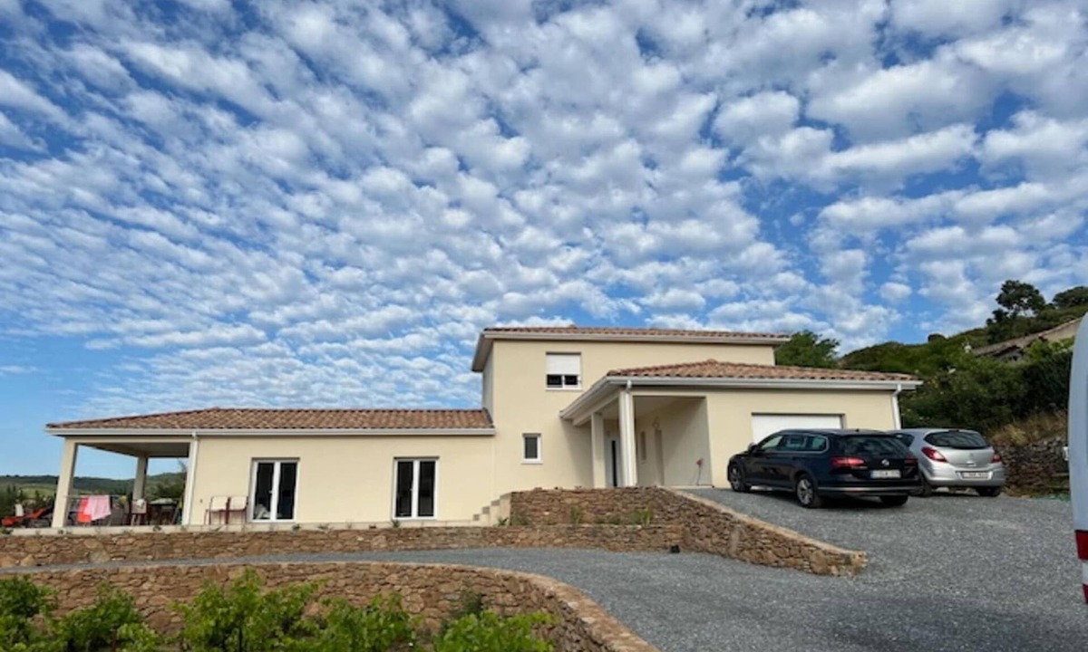 Roquebrun House | Villa l'Esquirol with view and pool