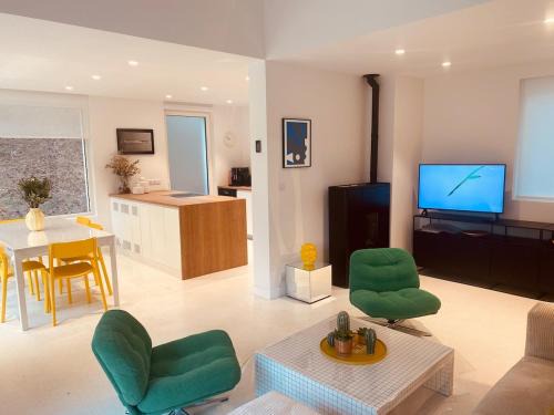 Hardelot-Plage Villa | Villa la Hune- Proche Golfs & Plage