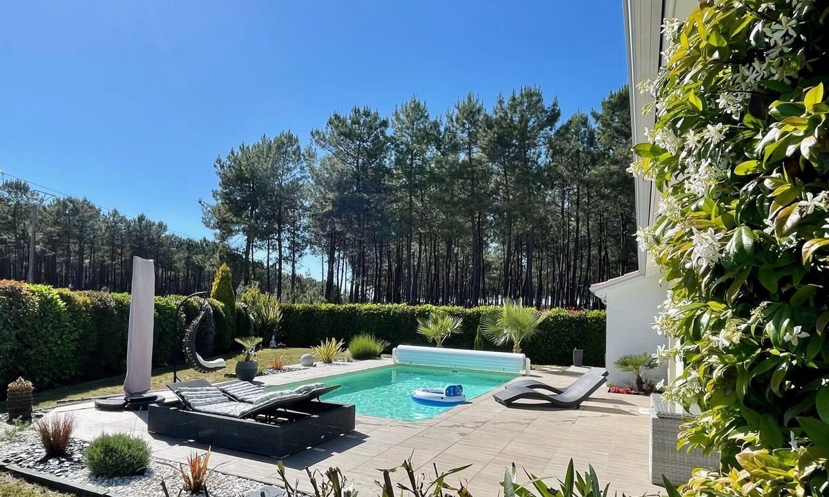 Andernos-les-Bains House | "VILLA LA LANDE": modern villa with swimming pool, 5 min from the beaches