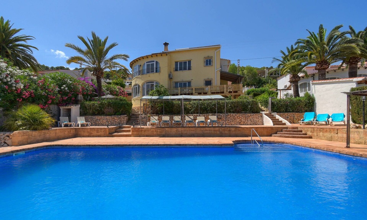 Casas de Torrat Villa | Villa 'La Perla Calpe Seaview' with Sea View, Wi-Fi and Air Conditioning