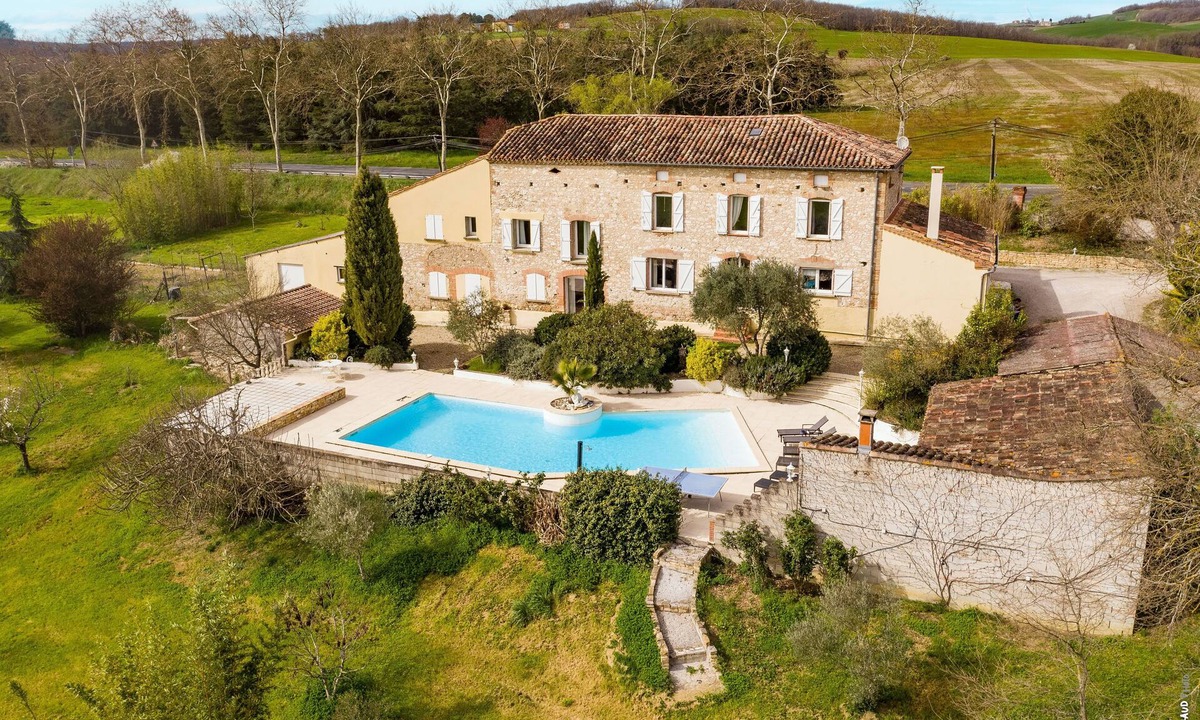 Puybegon House | Villa Larmes - Swimming pool - SPA