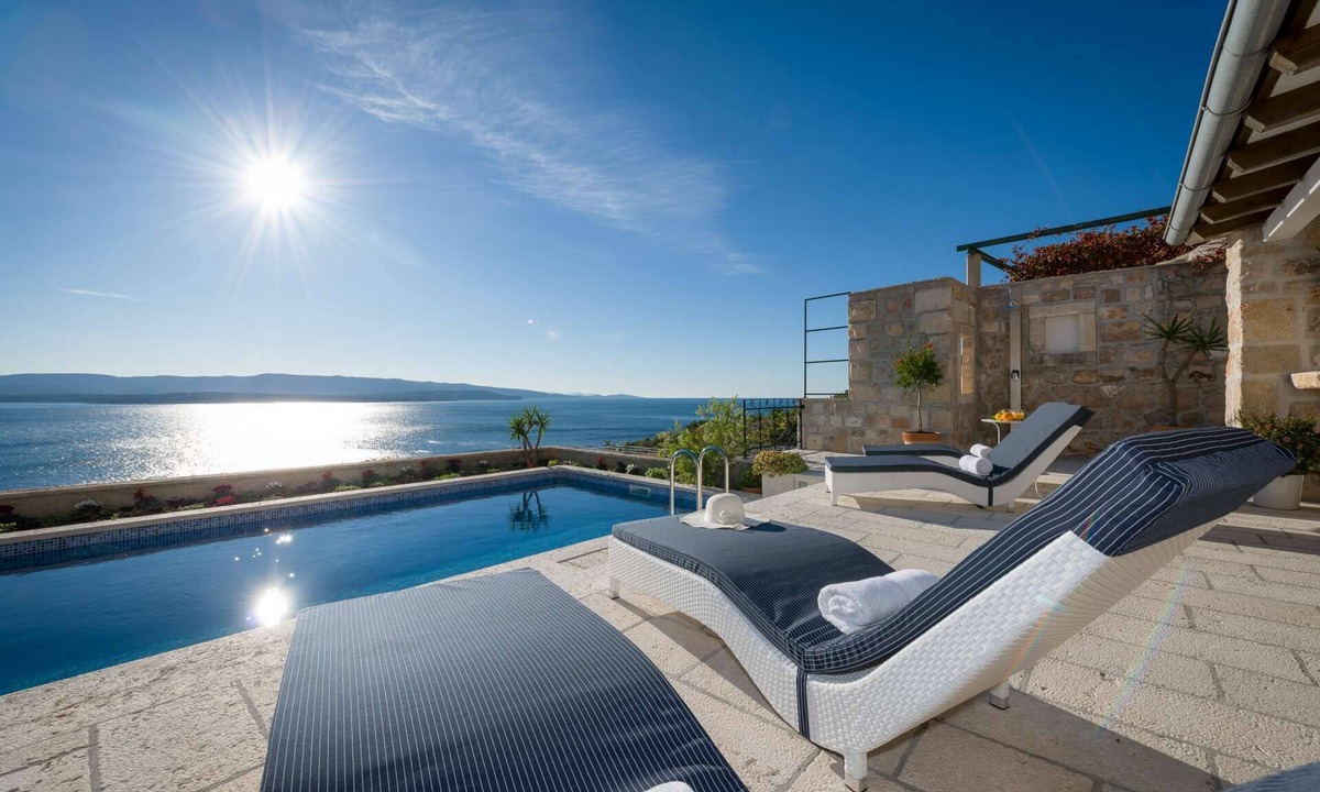 Murvica Villa | Villa Lipa-Brac - amazing villa with sea views, a pool, close to the beach by MyWaycation