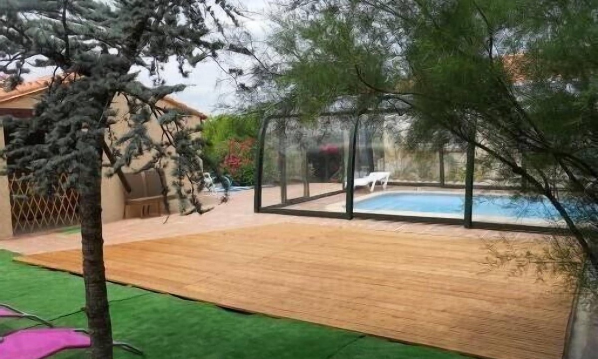 Villelongue-dels-Monts Villa | Villa located 10 km from argeles with indoor pool, air conditioning, wifi, garden
