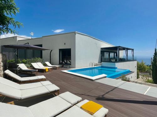 Lovran Villa | Villa Loqua, Seaview & Private Pool