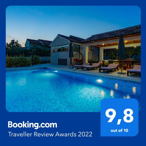 Sveti Filip i Jakov Villa | Villa Lorema-pet friendly on 5000 sqm garden,pool, jacuzzi, billiard&PS5