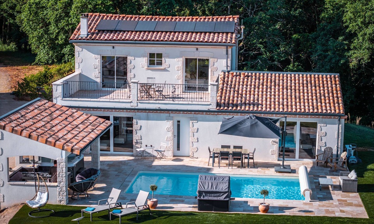 Castelnau-de-Montmiral Villa | Villa Maurine - Pool & Spa & Fitness