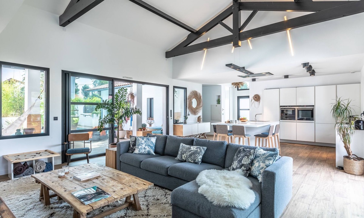 Arcangues Villa | Villa Manureva - Piscine au sel