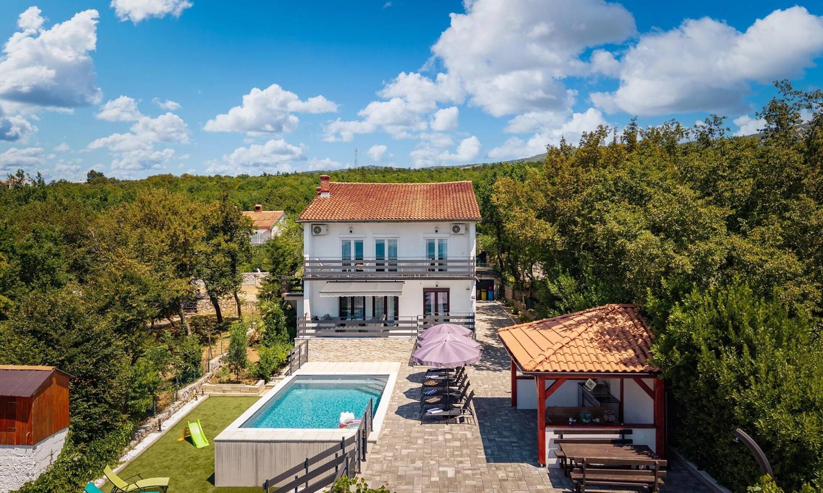 Smrika House | Villa Natali With Pool And Sea View, Šmrika, Croatia
