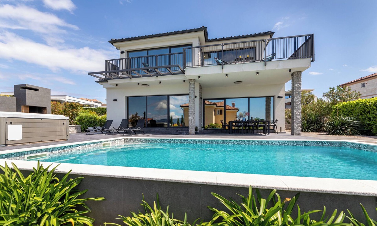 Milohnici Villa | Villa Niko with heated pool and sauna (Kvarner - Linardići)