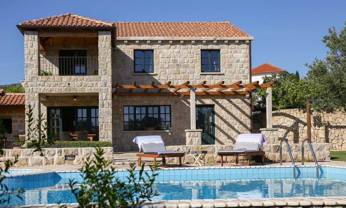 Mocici Villa | Villa Nina-heated private pool 3bdm (6+2 kids) villa near Dubrovnik