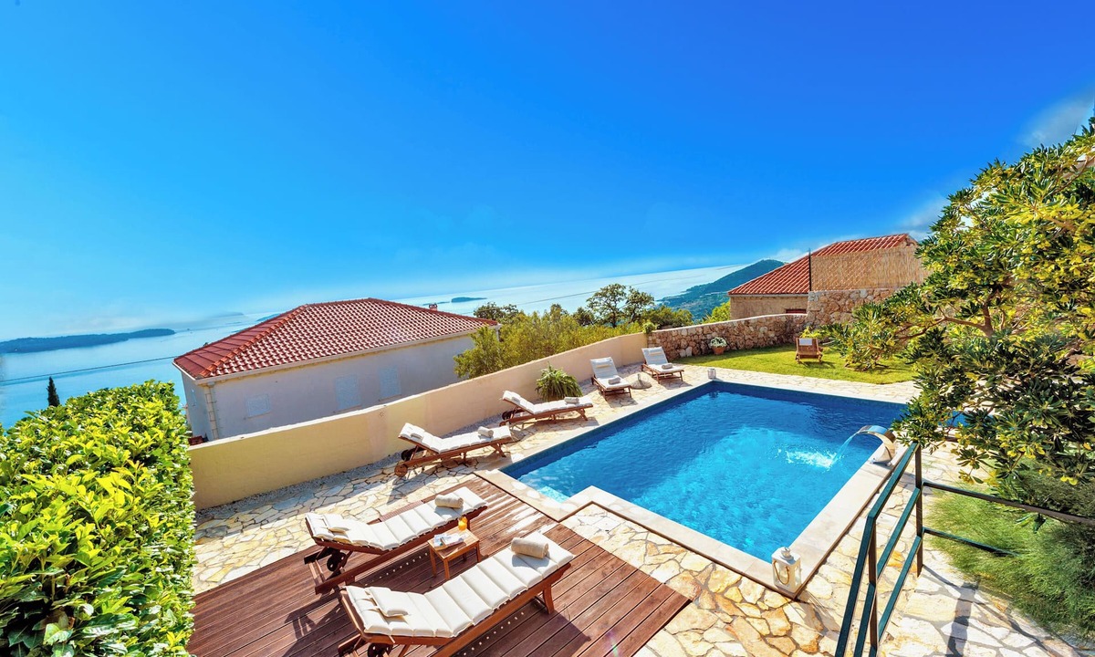 Mlini Villa | Villa Platanus with Private Pool & Sea View