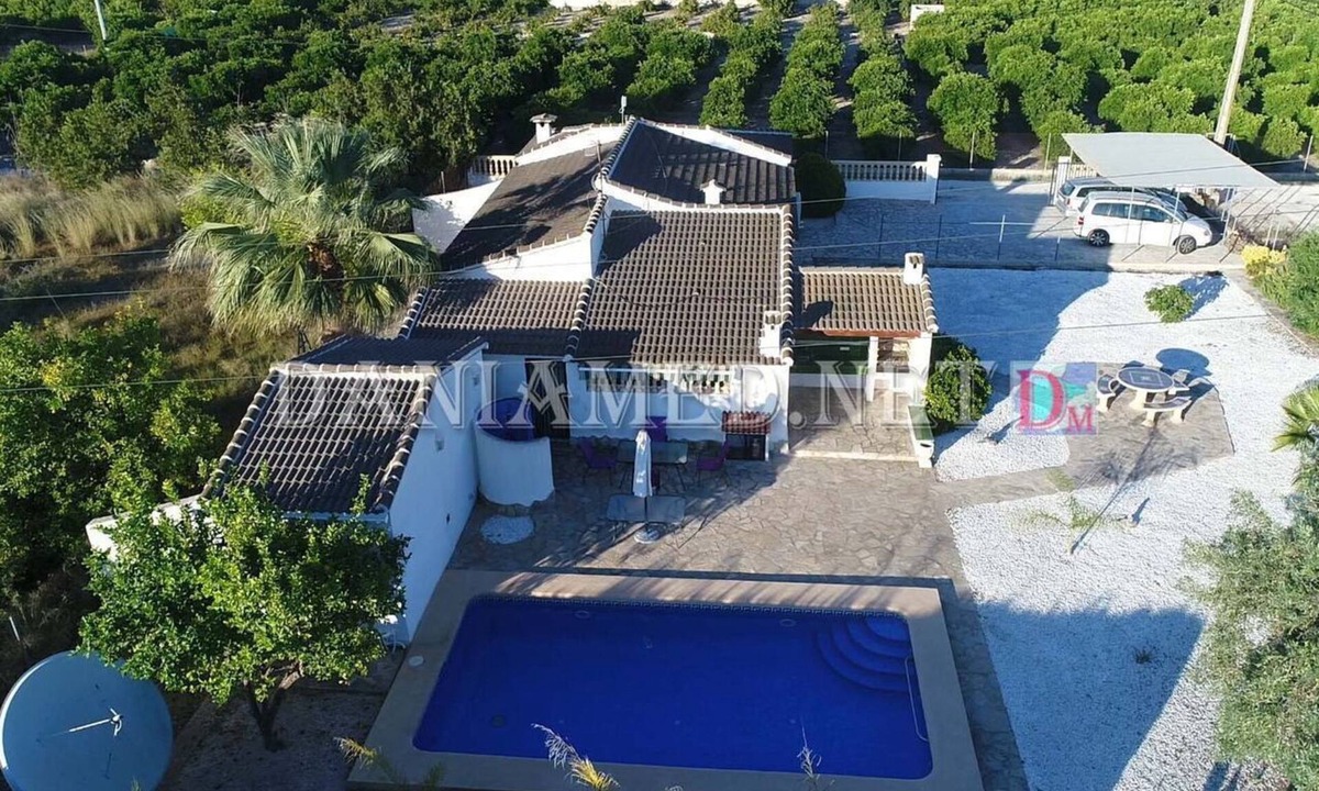 Les Deveses Villa | Villa private pool (heated) 8 people (4 bedrooms) 1km from Dénia/Oliva beach