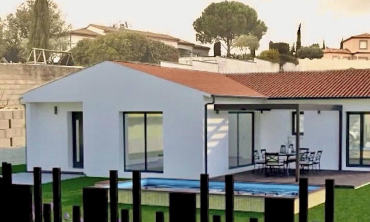 Carcassonne Villa | Villa ‘Residence Le Petit Duc’- with 4 double bedrooms, heated pool and AC.