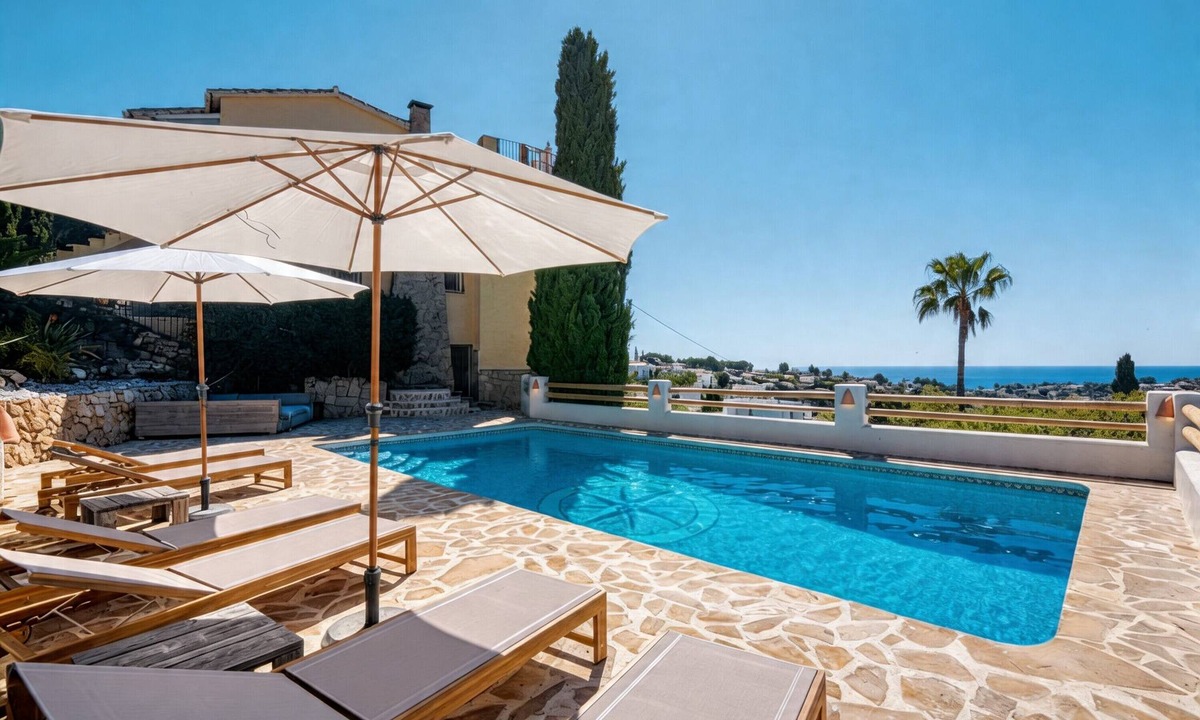 Benissa Coast Villa | Villa 'Robis Moraira' with Sea View, Wi-Fi and Air Conditioning