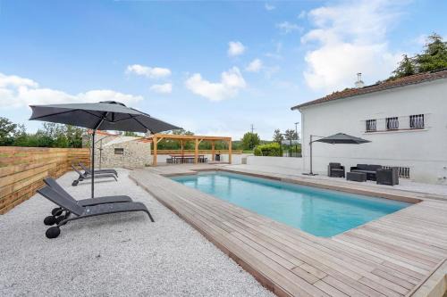 Saint-Jory Villa | Villa Rose - Padel - Piscine - Cinéma & Poker Room
