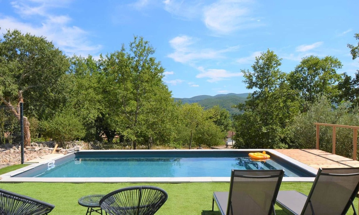 Saint Alban Auriolles House | Villa Saint-Alban-Auriolles, 4 bedrooms, 8 persons
