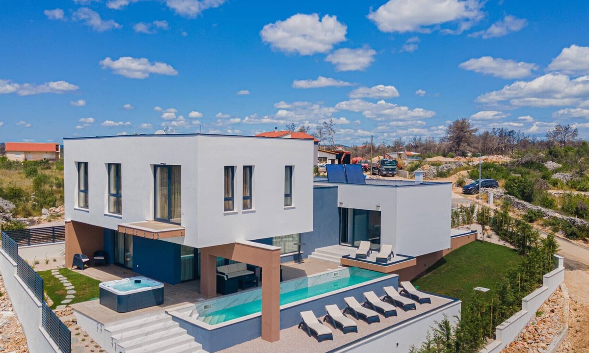 Zaton Villa | Villa Šimun - with outdoor pool and jacuzzi