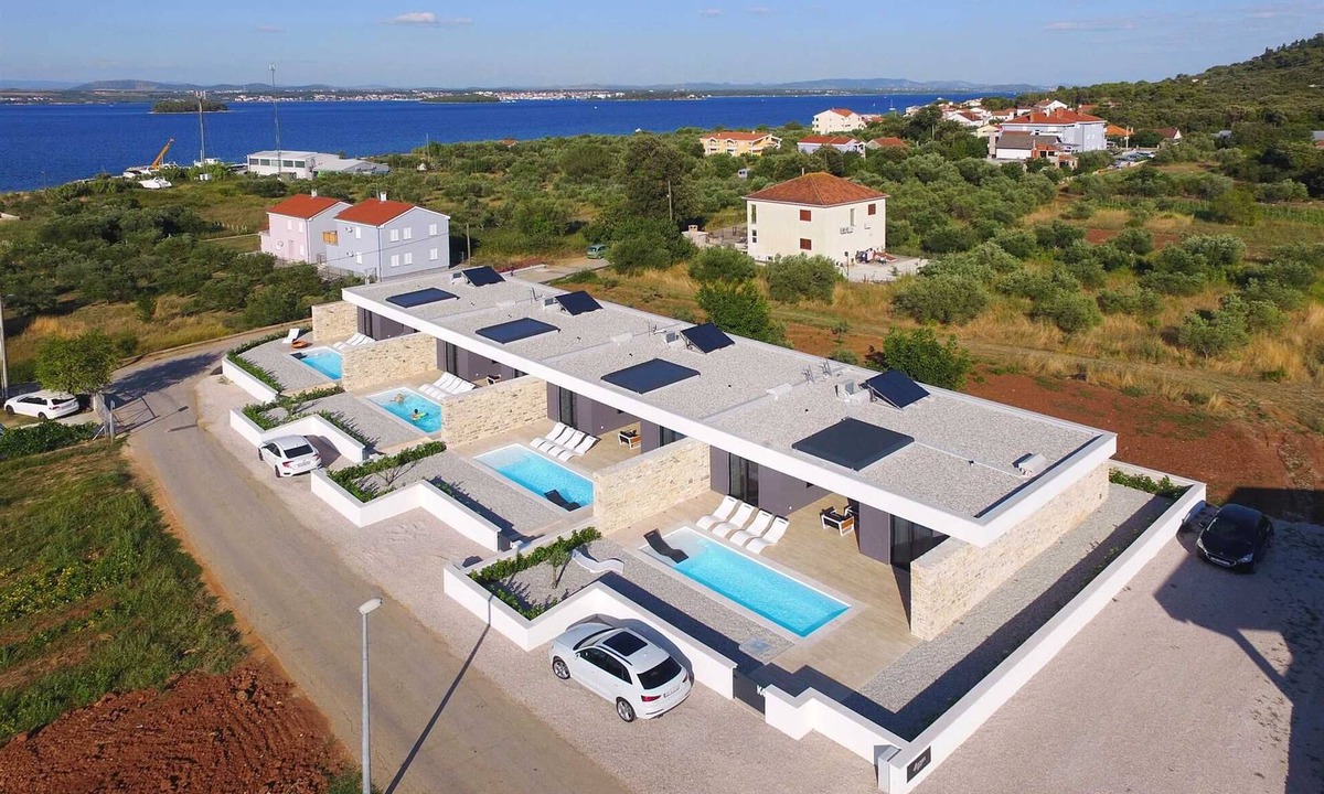 Kraj Villa | Villa Summer Bloom - sister villas each with a pool, 100m from the beach by MyWaycation