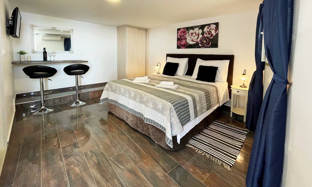 Zupa dubrovacka Apartment | Villa Sunset Studio 2 persons at poolside,sea view