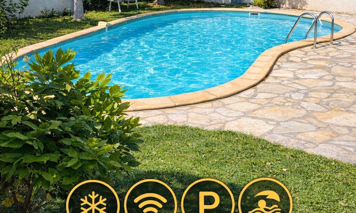 La Grande-Motte Villa | Villa swimming pool wifi Climau quiet and bright