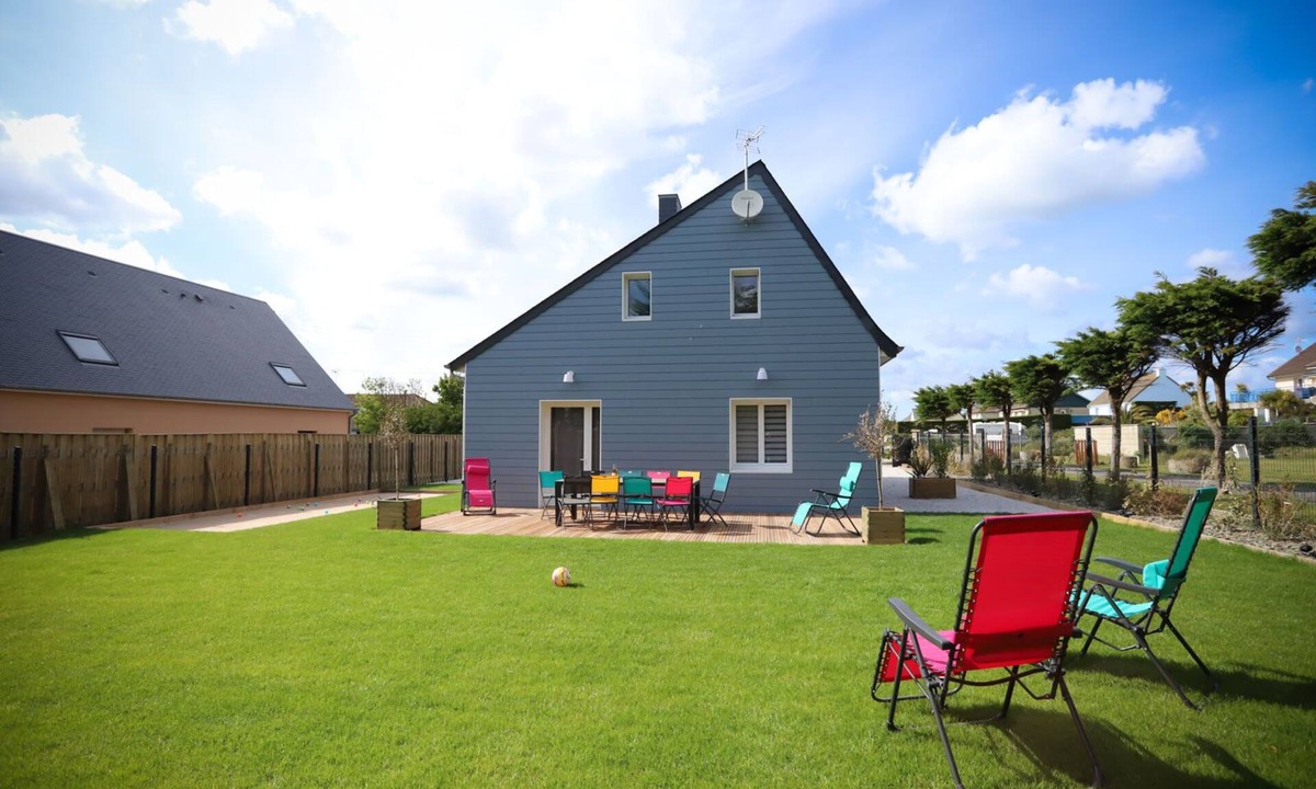 Sainte-Marie-du-Mont Villa | Villa Utah Blue Beach - Villa de Plage