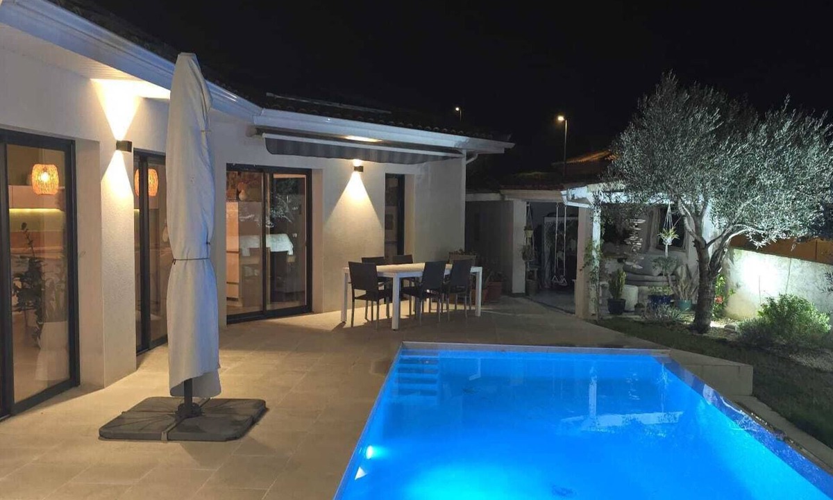 Roujan House | Villa with heated pool, 8 per, 4 bdrms