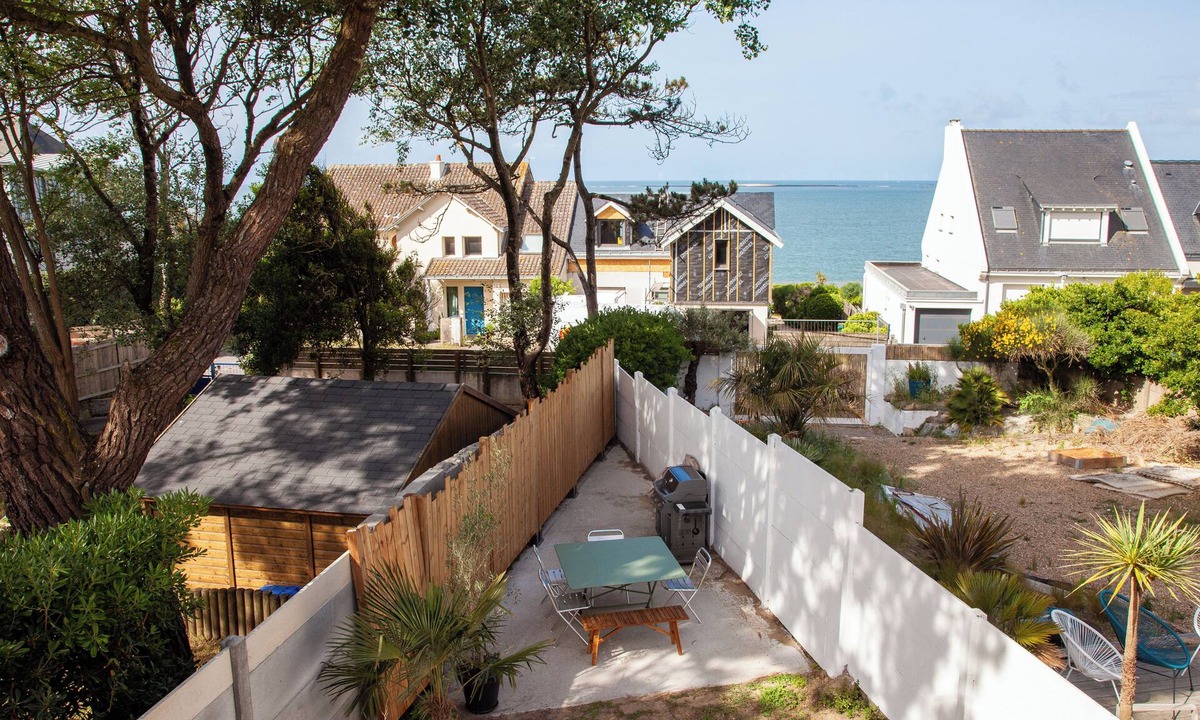 Pornichet Villa | Villa with sea view - 2-minute walk to the beach