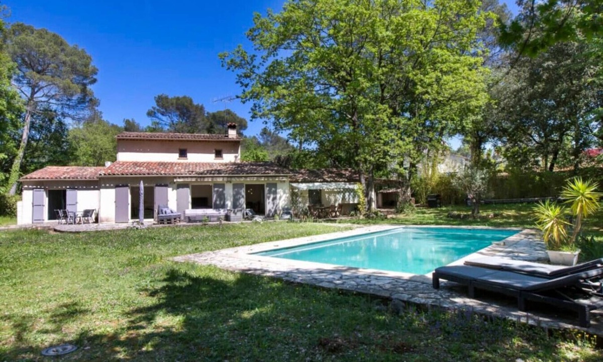Roquefort-les-Pins House | Villa Ycee Ondo with pool and terrace