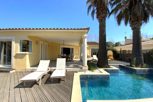 Le Grau-Du-Roi Villa | Villa Yoléa avec piscine privée au Grau du Roi Vacances de rêve