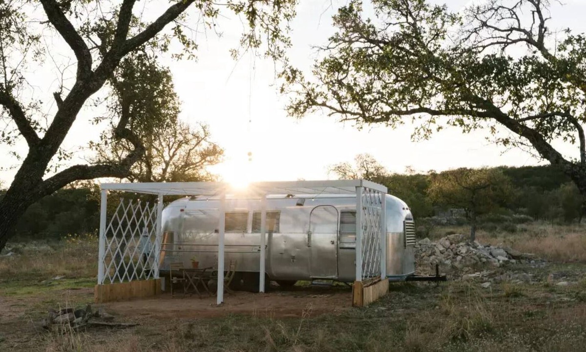 Marble Falls House | Vintage Airstream