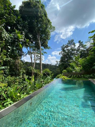 Melayang Villa | Vishnu Villa - Ubud Jungle Retreat with shared pool - C