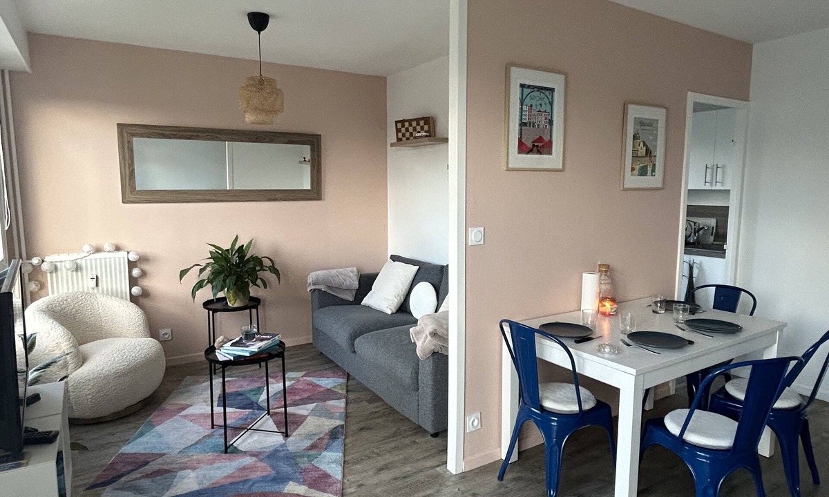 Beaulieu - Maladrerie - Saint-Paul Apartment | Votre Refuge Urbain Pour 4 Personnes