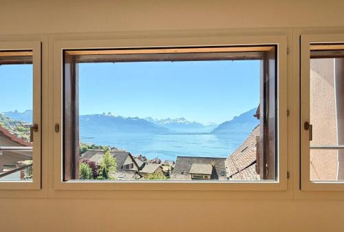 Chexbres Apartment | Vue imprenable Léman - Cosy à Chexbres