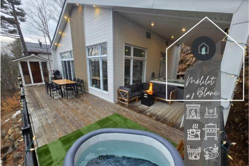 Sainte-Beatrix Ski Chalet | Vue, Nature, SPA & Relaxation au Melilot