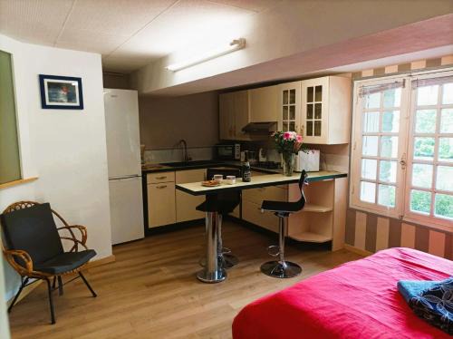 Malestroit Apartment | vue sur canal malestroit studio