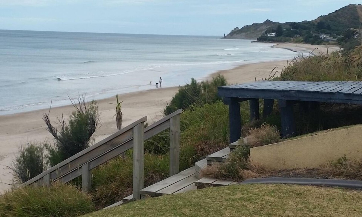 Wainui Apartment | Wainui Absolute Beachfront Studio Unit