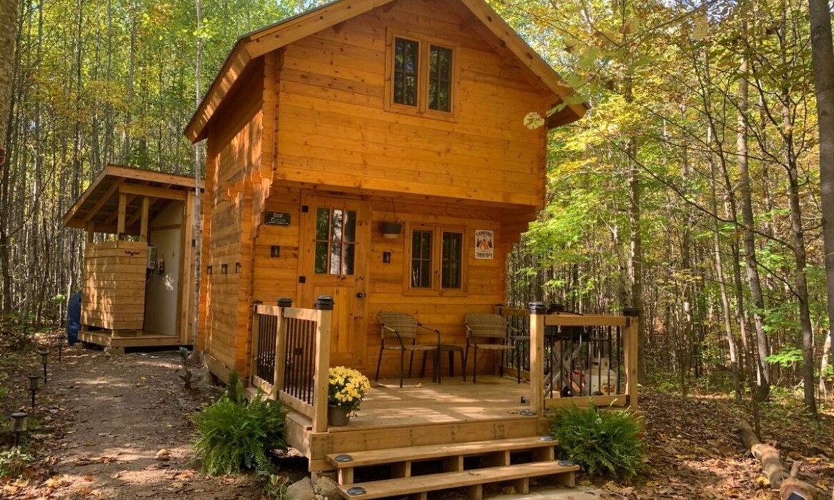 Killaloe Cabin | Wake Up Slow Wood fire, forest sauna & silence