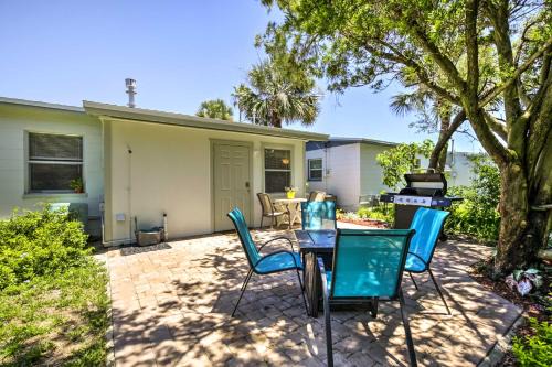 New Smyrna Beach House | Walk to Beach New Smyrna Beach Abode with BBQ!