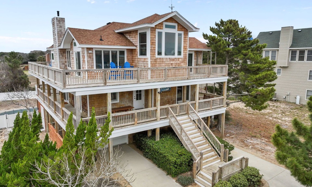 Carolina Dunes House | Walk to Beach | Sunset Views! Pool | Hot Tub| Duck