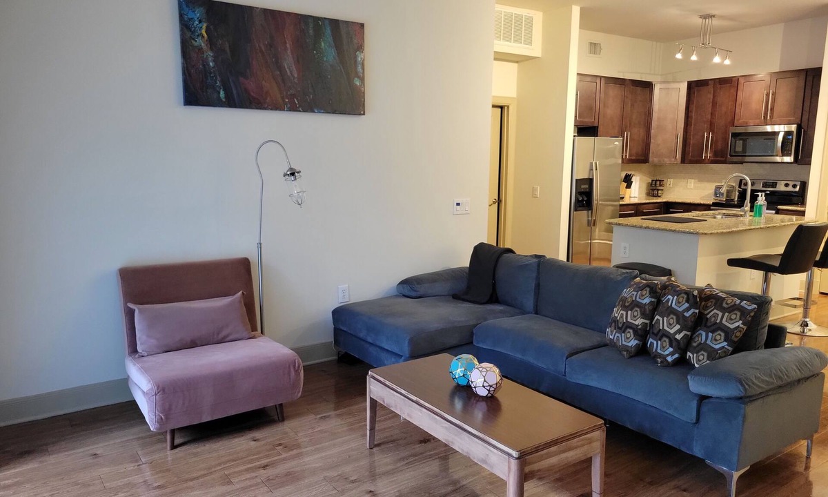 Texas Medical Center Apartment | Walk to NRG | Drive to Med Center, 2 bed/2bath w/Courtyard View - King Beds