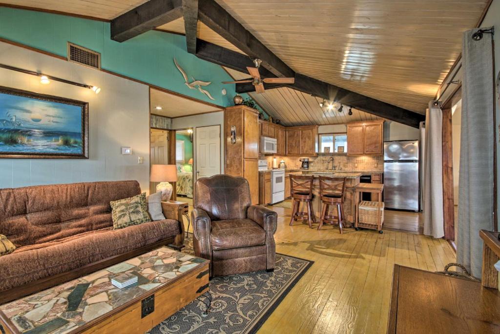 Galveston House | Walk to Sea Isle Beach: Canal-Front Gem w/Pool