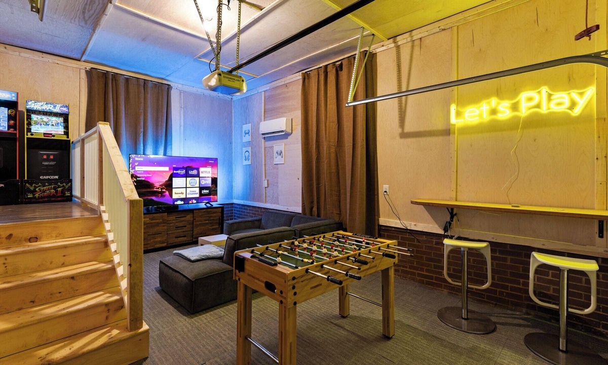 Graham House | Walk to town center, hot tub, game room, fire pit, pet friendly and more