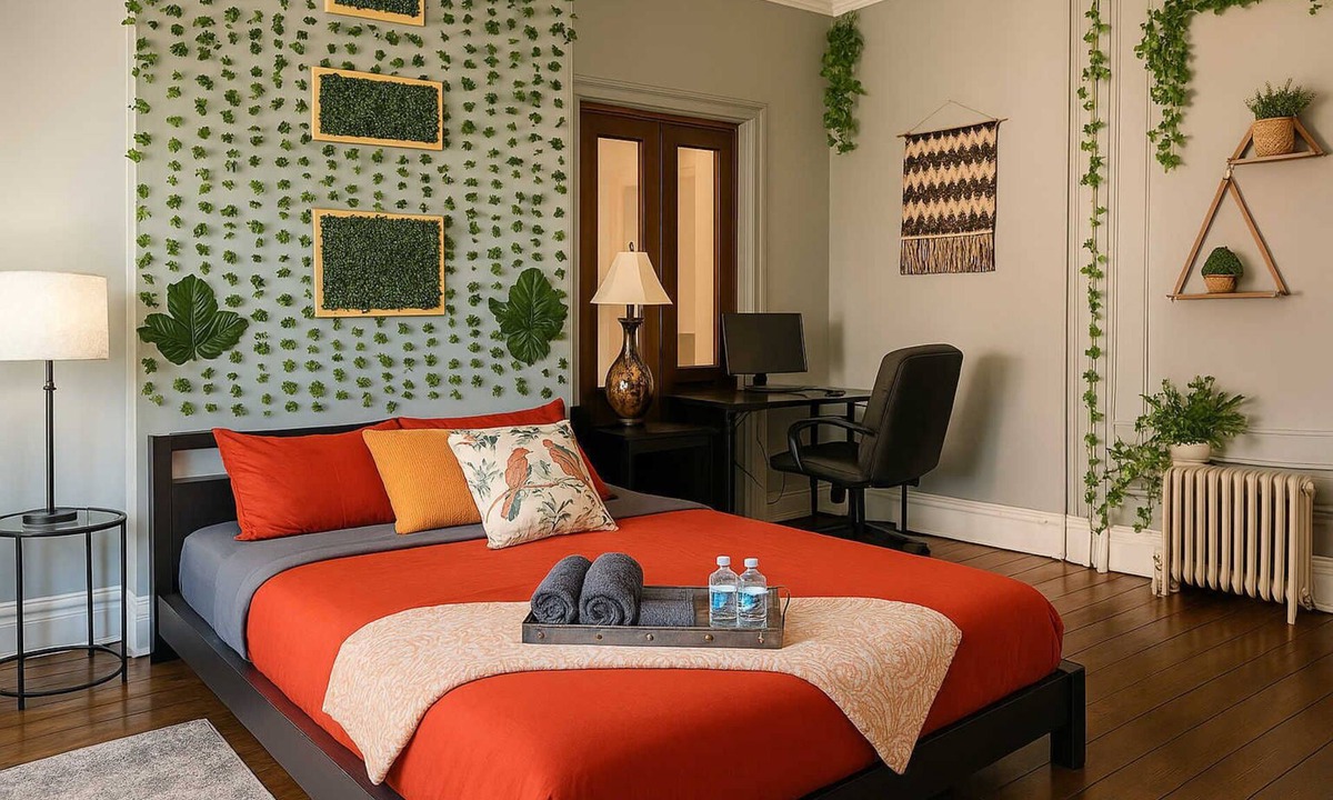 South Green Apartment | Walk to Trinity Hartford 2BR Gem Barry Square