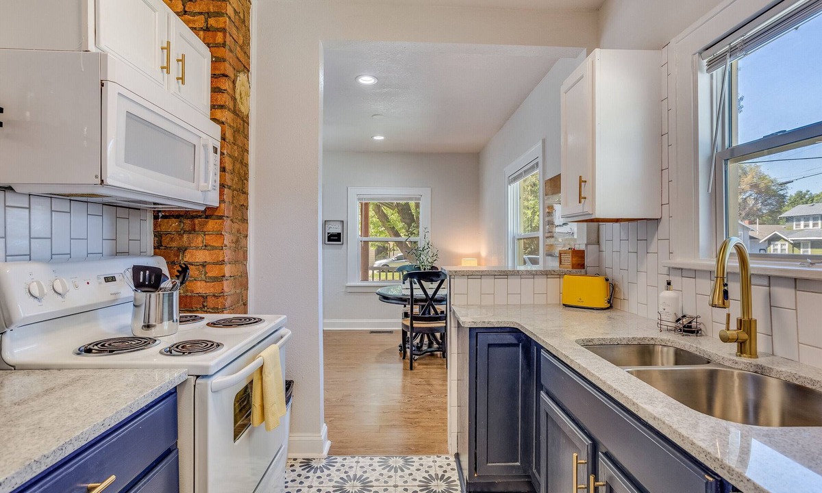 Wichita House | Walk to Wesley Medical! Private Back Patio W/W&D