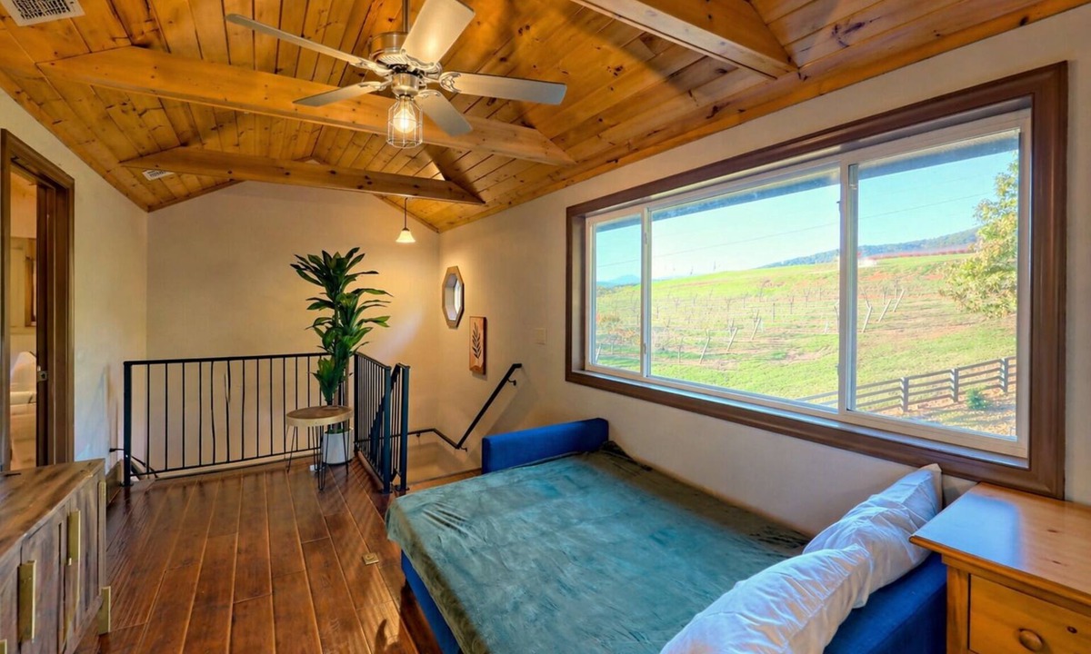 Cleveland Cabin | WALK to Winery Views Huge Game Barn